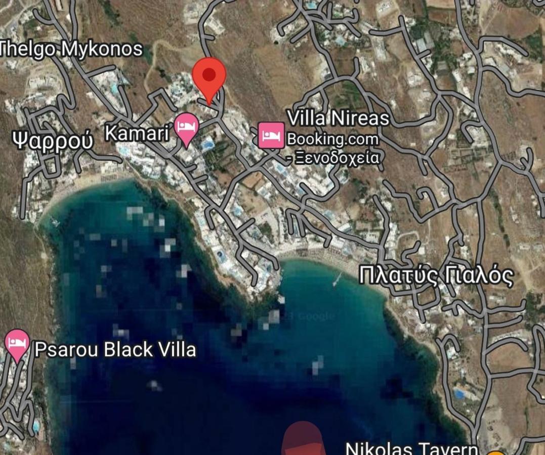 La Playa Studio Mykonos Platys Gialos  Esterno foto